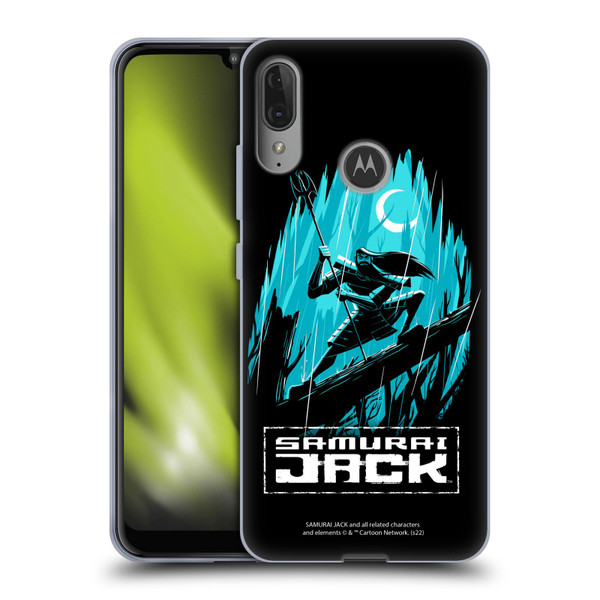 Samurai Jack Graphics Season 5 Poster Soft Gel Case for Motorola Moto E6 Plus