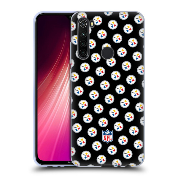 NFL Pittsburgh Steelers Artwork Patterns Soft Gel Case for Xiaomi Redmi Note 8T