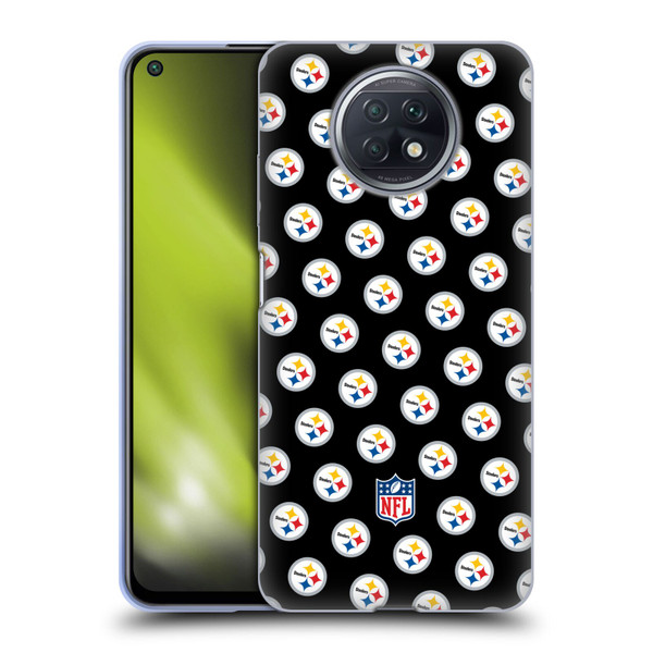NFL Pittsburgh Steelers Artwork Patterns Soft Gel Case for Xiaomi Redmi Note 9T 5G