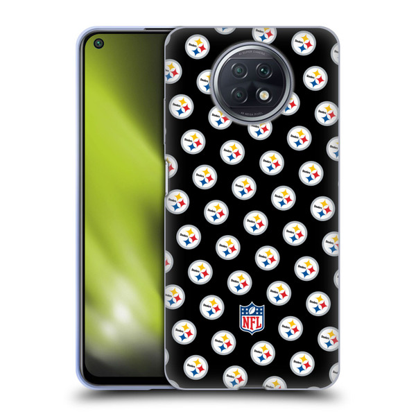 NFL Pittsburgh Steelers Artwork Patterns Soft Gel Case for Xiaomi Redmi Note 9T 5G