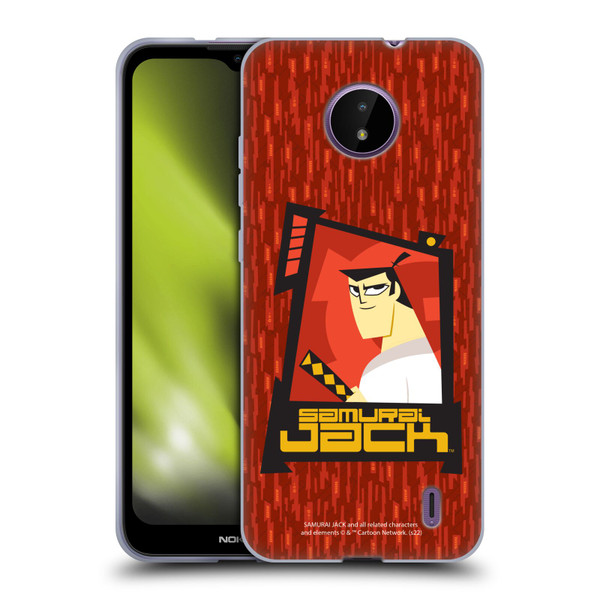 Samurai Jack Graphics Character Art 2 Soft Gel Case for Nokia C10 / C20