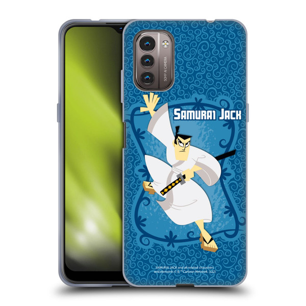 Samurai Jack Graphics Character Art 1 Soft Gel Case for Nokia G11 / G21