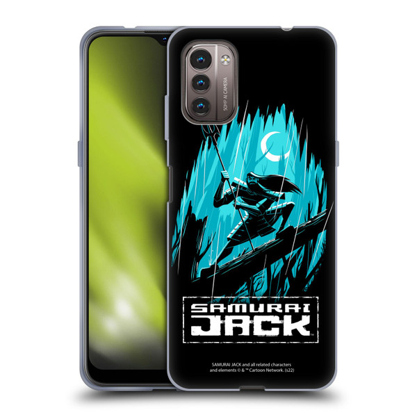 Samurai Jack Graphics Season 5 Poster Soft Gel Case for Nokia G11 / G21