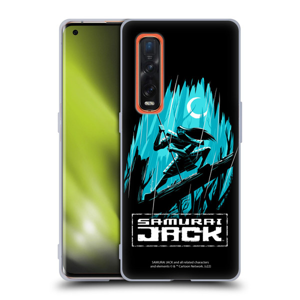 Samurai Jack Graphics Season 5 Poster Soft Gel Case for OPPO Find X2 Pro 5G