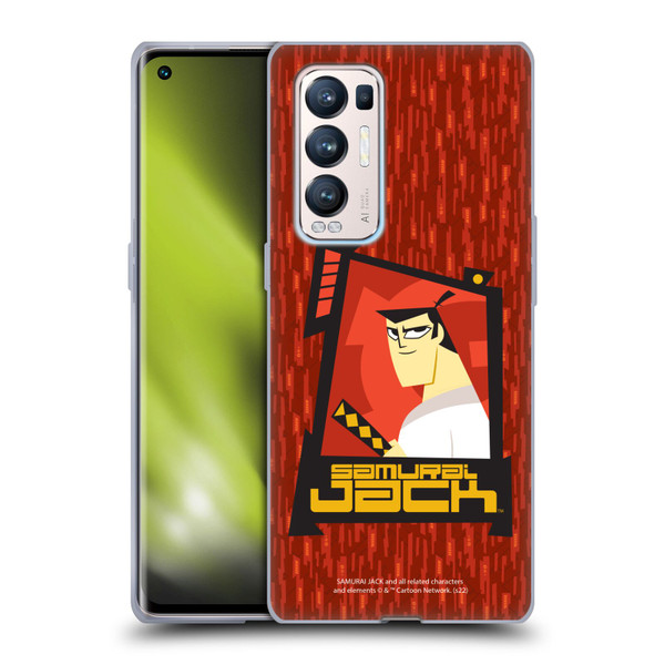Samurai Jack Graphics Character Art 2 Soft Gel Case for OPPO Find X3 Neo / Reno5 Pro+ 5G