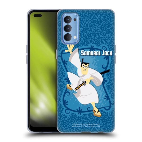 Samurai Jack Graphics Character Art 1 Soft Gel Case for OPPO Reno 4 5G