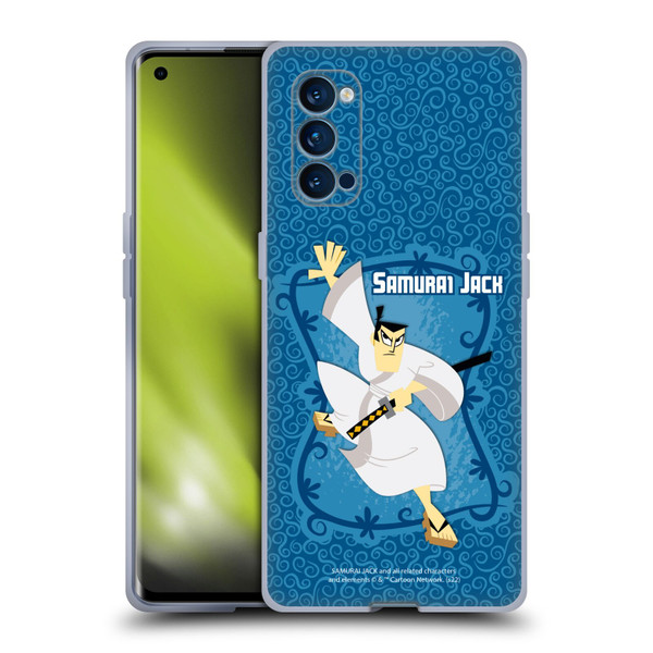 Samurai Jack Graphics Character Art 1 Soft Gel Case for OPPO Reno 4 Pro 5G