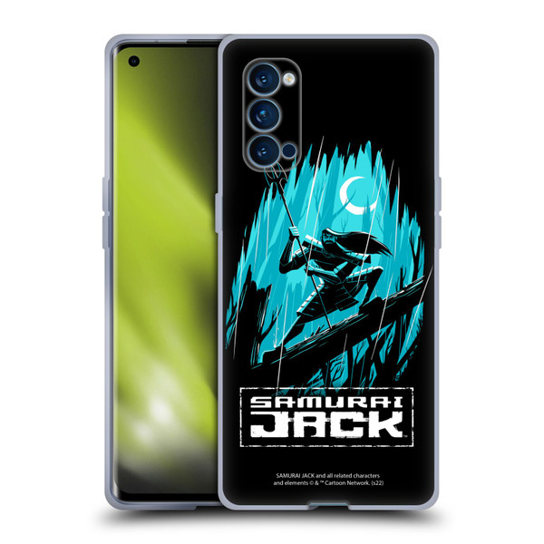 Samurai Jack Graphics Season 5 Poster Soft Gel Case for OPPO Reno 4 Pro 5G