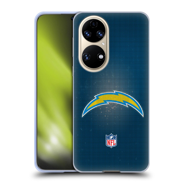 NFL Los Angeles Chargers Artwork LED Soft Gel Case for Huawei P50