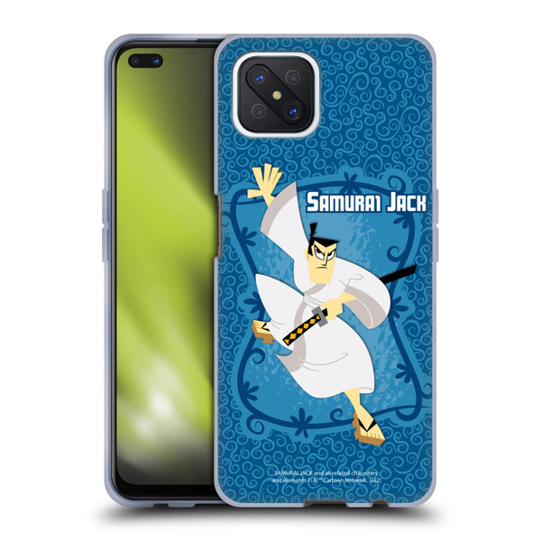 Samurai Jack Graphics Character Art 1 Soft Gel Case for OPPO Reno4 Z 5G