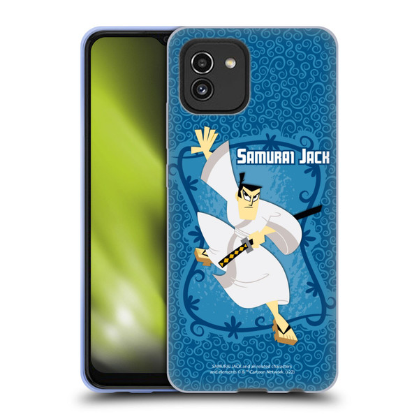 Samurai Jack Graphics Character Art 1 Soft Gel Case for Samsung Galaxy A03 (2021)