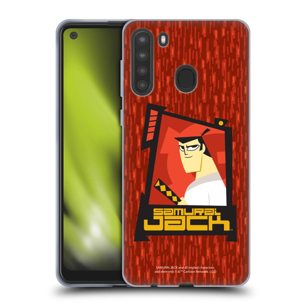 Samurai Jack Graphics Character Art 2 Soft Gel Case for Samsung Galaxy A21 (2020)