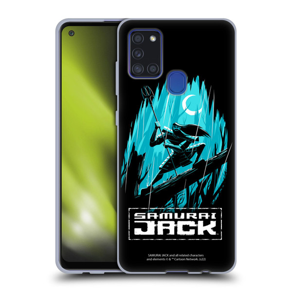 Samurai Jack Graphics Season 5 Poster Soft Gel Case for Samsung Galaxy A21s (2020)
