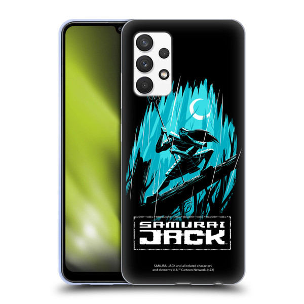 Samurai Jack Graphics Season 5 Poster Soft Gel Case for Samsung Galaxy A32 (2021)