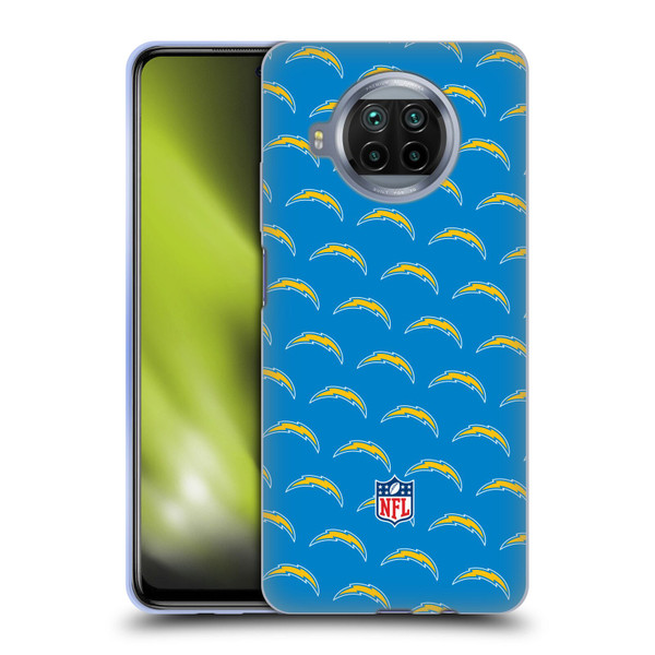 NFL Los Angeles Chargers Artwork Patterns Soft Gel Case for Xiaomi Mi 10T Lite 5G