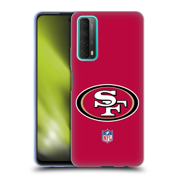 NFL San Francisco 49Ers Logo Plain Soft Gel Case for Huawei P Smart (2021)