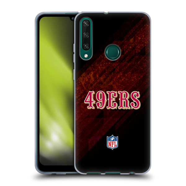 NFL San Francisco 49Ers Logo Blur Soft Gel Case for Huawei Y6p