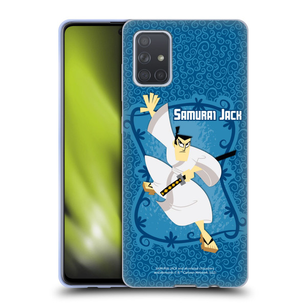Samurai Jack Graphics Character Art 1 Soft Gel Case for Samsung Galaxy A71 (2019)