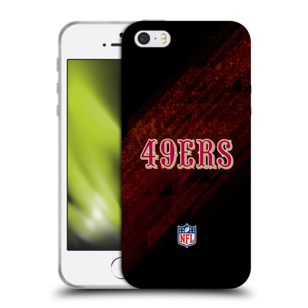 NFL San Francisco 49Ers Logo Blur Soft Gel Case for Apple iPhone 5 / 5s / iPhone SE 2016