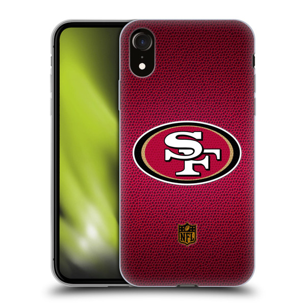 NFL San Francisco 49Ers Logo Football Soft Gel Case for Apple iPhone XR