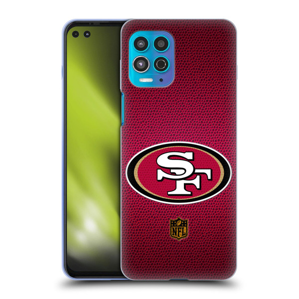 NFL San Francisco 49Ers Logo Football Soft Gel Case for Motorola Moto G100