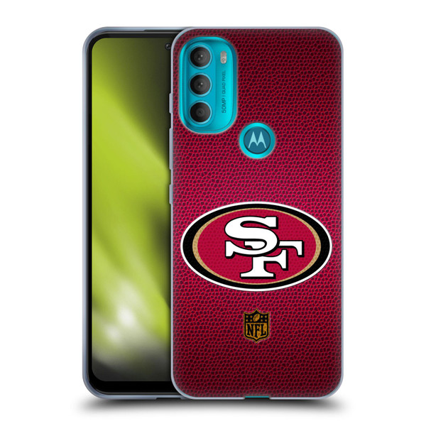 NFL San Francisco 49Ers Logo Football Soft Gel Case for Motorola Moto G71 5G