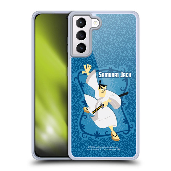 Samurai Jack Graphics Character Art 1 Soft Gel Case for Samsung Galaxy S21+ 5G