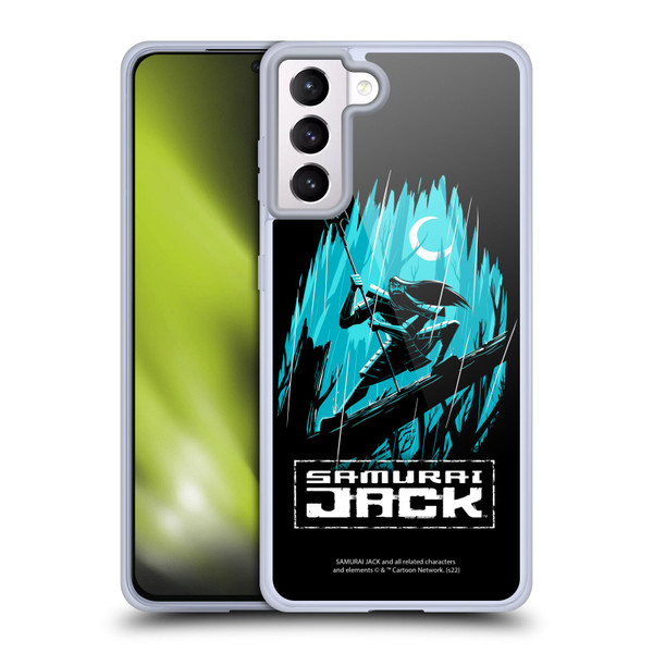 Samurai Jack Graphics Season 5 Poster Soft Gel Case for Samsung Galaxy S21+ 5G