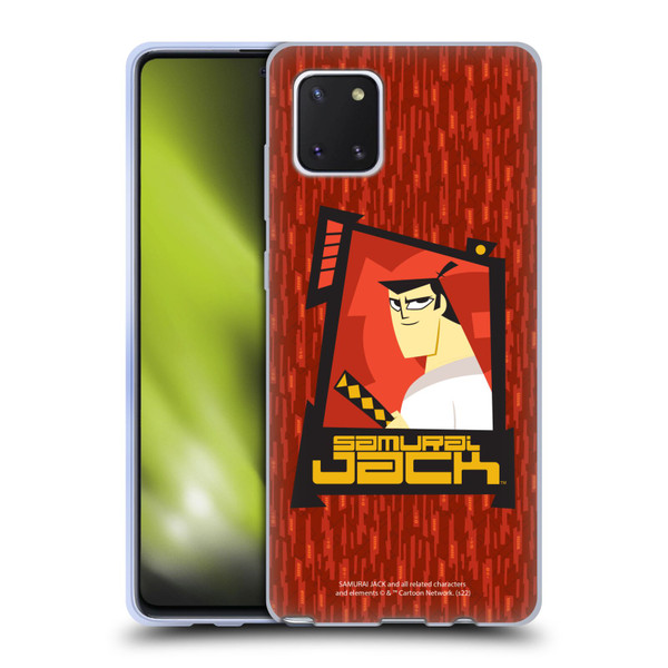 Samurai Jack Graphics Character Art 2 Soft Gel Case for Samsung Galaxy Note10 Lite