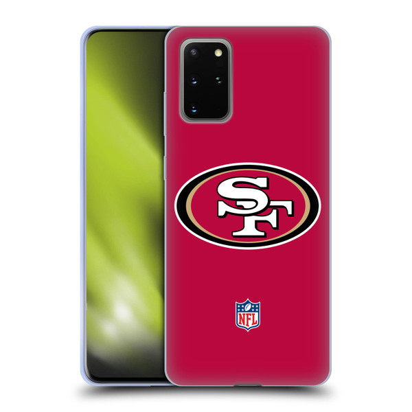 NFL San Francisco 49Ers Logo Plain Soft Gel Case for Samsung Galaxy S20+ / S20+ 5G