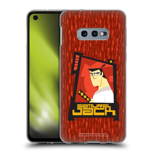 Samurai Jack Graphics Character Art 2 Soft Gel Case for Samsung Galaxy S10e