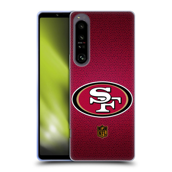NFL San Francisco 49Ers Logo Football Soft Gel Case for Sony Xperia 1 IV