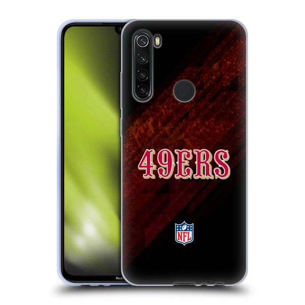 NFL San Francisco 49Ers Logo Blur Soft Gel Case for Xiaomi Redmi Note 8T