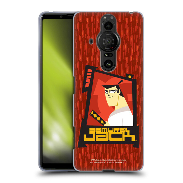 Samurai Jack Graphics Character Art 2 Soft Gel Case for Sony Xperia Pro-I