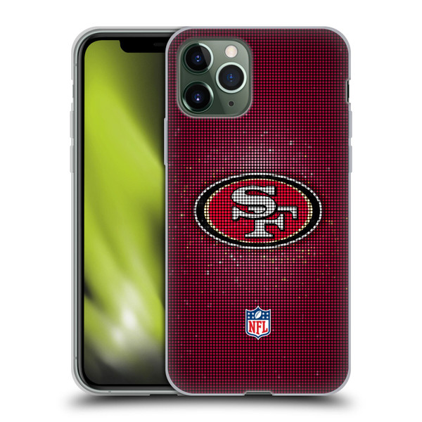 NFL San Francisco 49ers Artwork LED Soft Gel Case for Apple iPhone 11 Pro