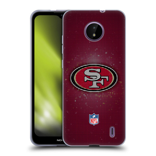 NFL San Francisco 49ers Artwork LED Soft Gel Case for Nokia C10 / C20