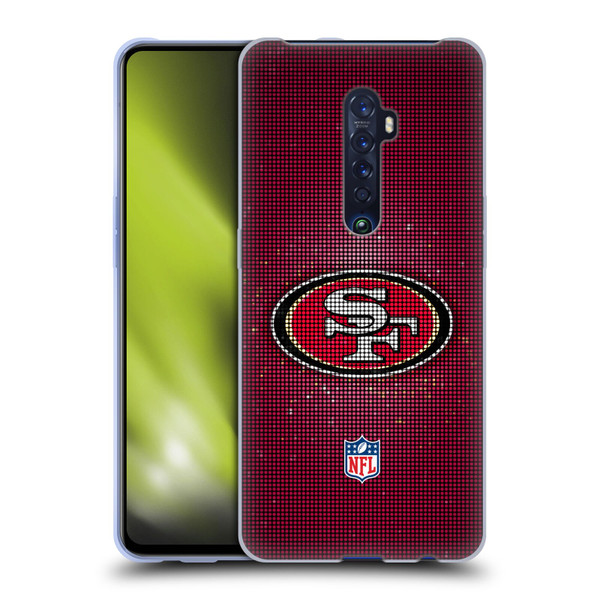 NFL San Francisco 49ers Artwork LED Soft Gel Case for OPPO Reno 2
