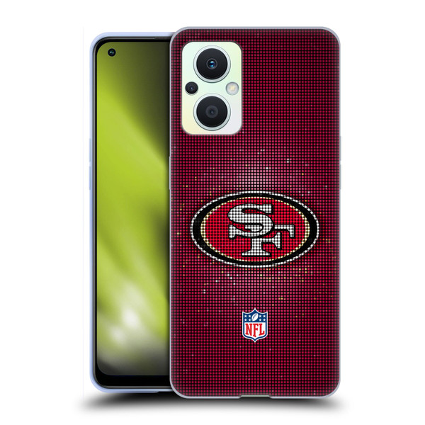 NFL San Francisco 49ers Artwork LED Soft Gel Case for OPPO Reno8 Lite