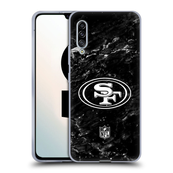 NFL San Francisco 49ers Artwork Marble Soft Gel Case for Samsung Galaxy A90 5G (2019)