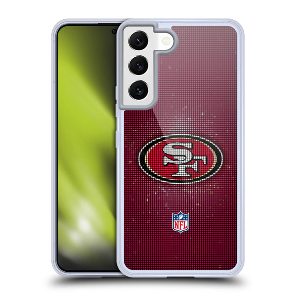 NFL San Francisco 49ers Artwork LED Soft Gel Case for Samsung Galaxy S22 5G