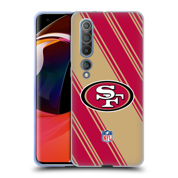 NFL San Francisco 49ers Artwork Stripes Soft Gel Case for Xiaomi Mi 10 5G / Mi 10 Pro 5G