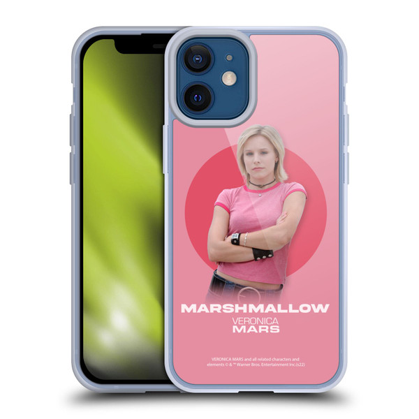 Veronica Mars Graphics Character Art Soft Gel Case for Apple iPhone 12 Mini