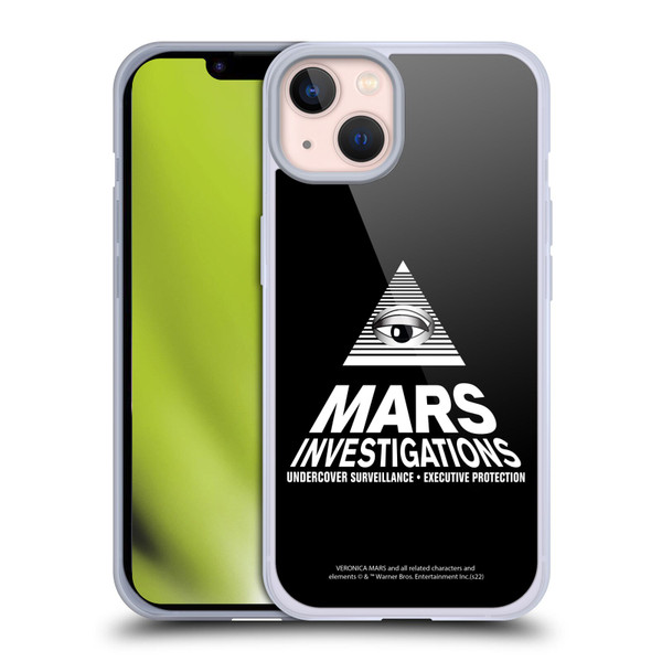 Veronica Mars Graphics Logo Soft Gel Case for Apple iPhone 13