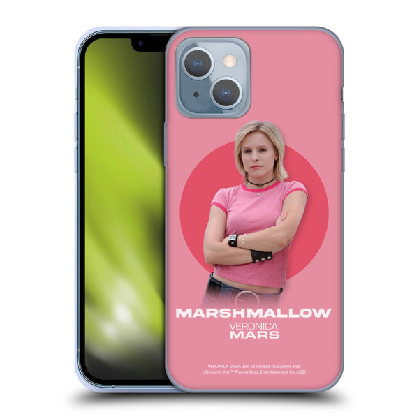 Veronica Mars Graphics Character Art Soft Gel Case for Apple iPhone 14