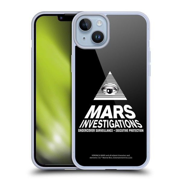 Veronica Mars Graphics Logo Soft Gel Case for Apple iPhone 14 Plus