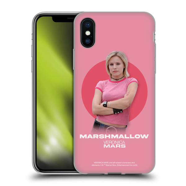 Veronica Mars Graphics Character Art Soft Gel Case for Apple iPhone X / iPhone XS