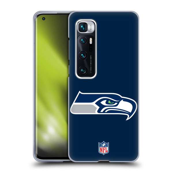 NFL Seattle Seahawks Logo Plain Soft Gel Case for Xiaomi Mi 10 Ultra 5G