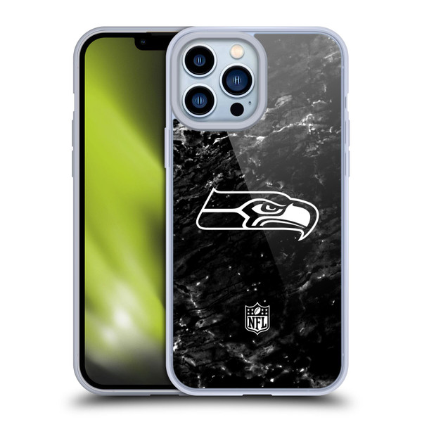 NFL Seattle Seahawks Artwork Marble Soft Gel Case for Apple iPhone 13 Pro Max NFL Seattle Seahawks Artwork Marble Soft Gel Case for Apple iPhone 13 Pro Max