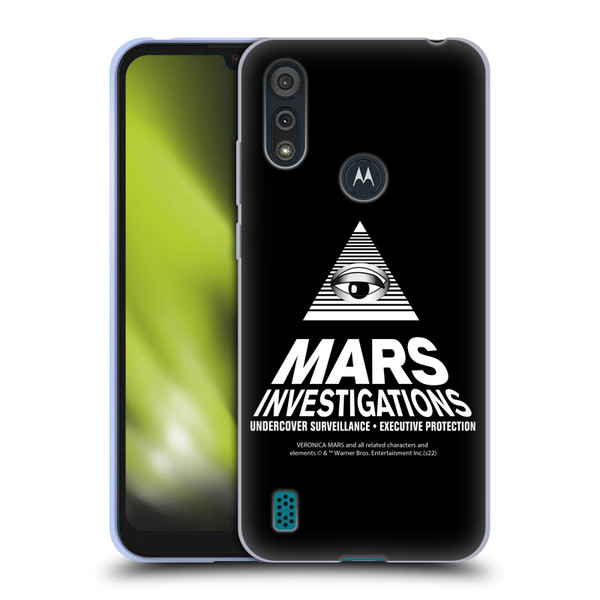 Veronica Mars Graphics Logo Soft Gel Case for Motorola Moto E6s (2020)