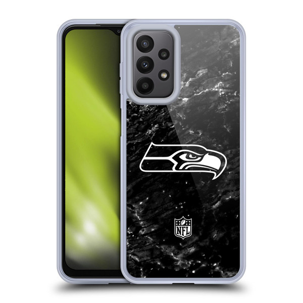 NFL Seattle Seahawks Artwork Marble Soft Gel Case for Samsung Galaxy A23 / 5G (2022) NFL Seattle Seahawks Artwork Marble Soft Gel Case for Samsung Galaxy A23 / 5G (2022)